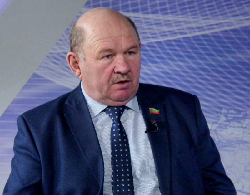 Михаил Якимов в студии телеканала «Забайкалье»